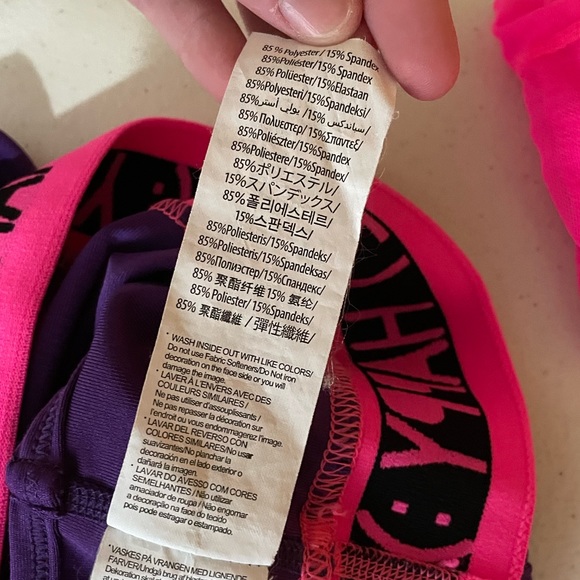 Rare Zumba Sports Bra - Medium Leggings - Small Tank - XS/S Set Hood Mesh - Picture 13 of 16